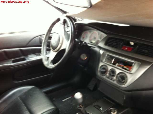 Mitsubishi  evo viii siniestro documentado