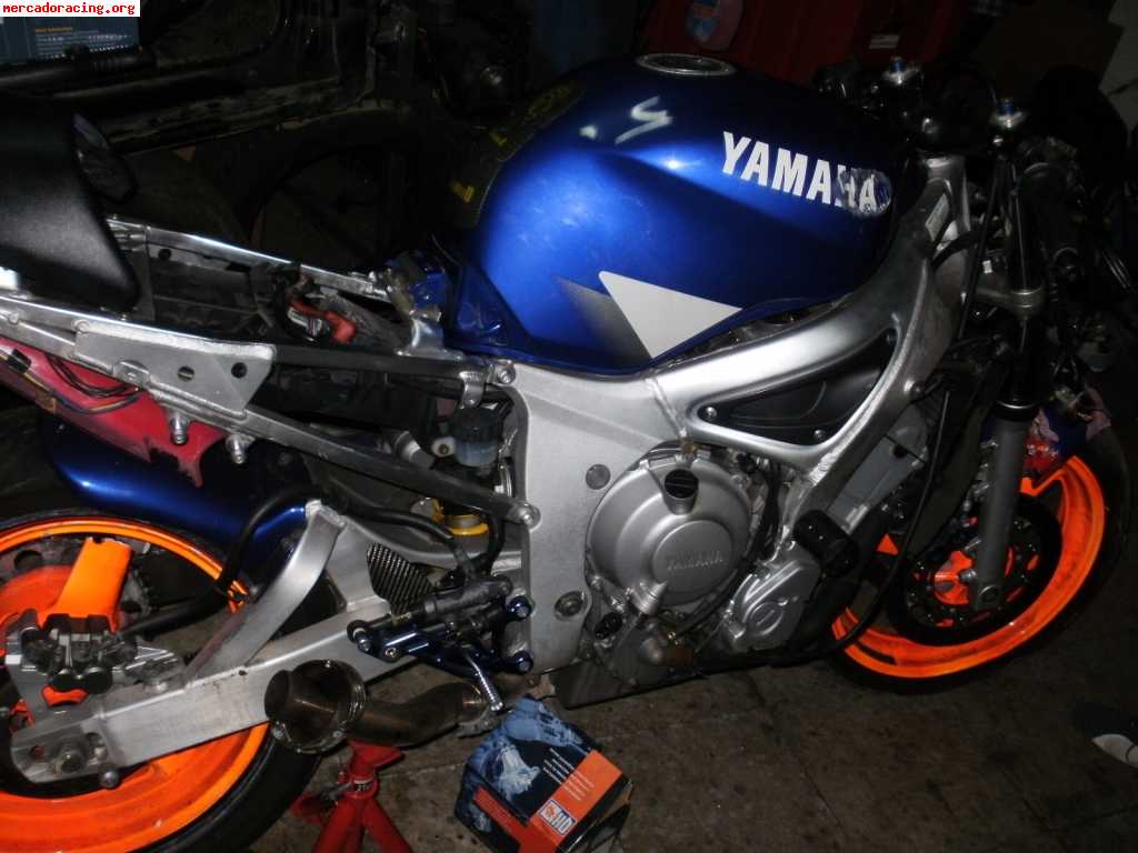 Siniestro yamaha r6 99 