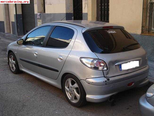 Siniestro peugeot 206 