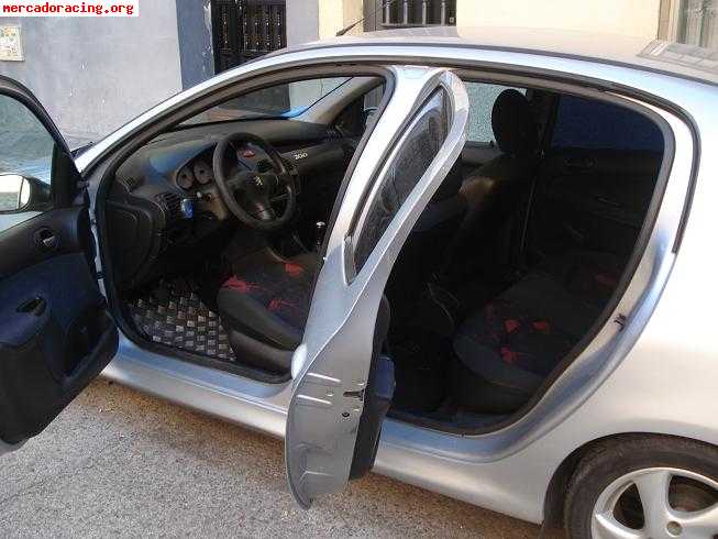 Siniestro peugeot 206 