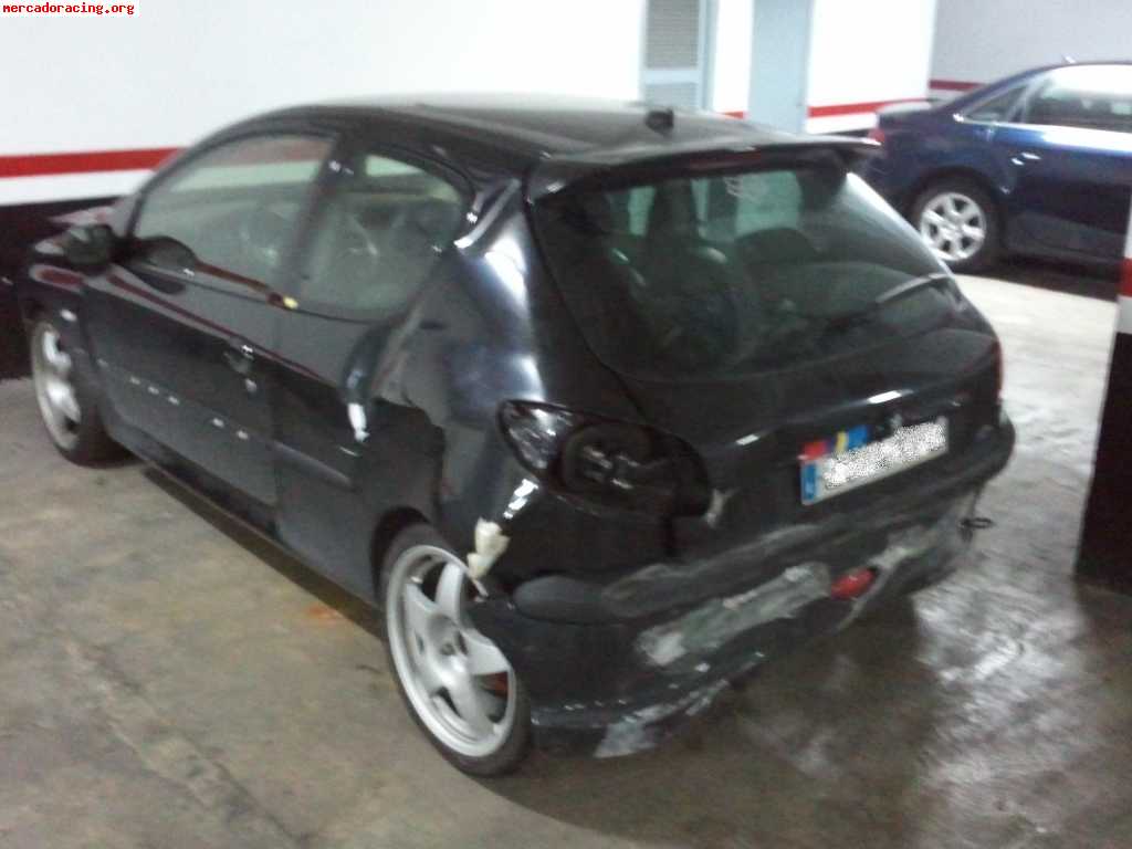 Se vende siniestro 206 gti año 2003