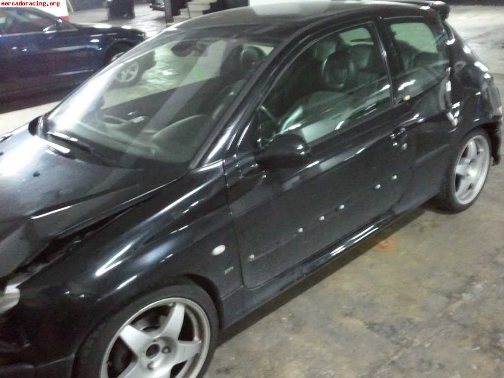 Se vende siniestro 206 gti año 2003