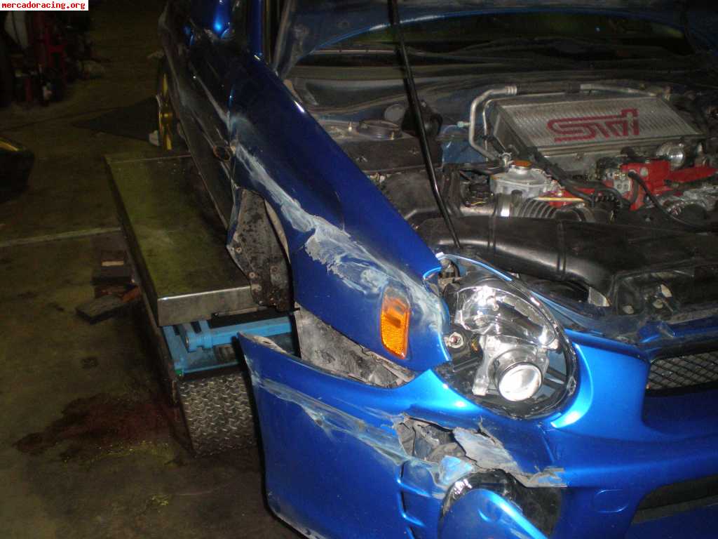 Siniestro subaru impreza sti 2003