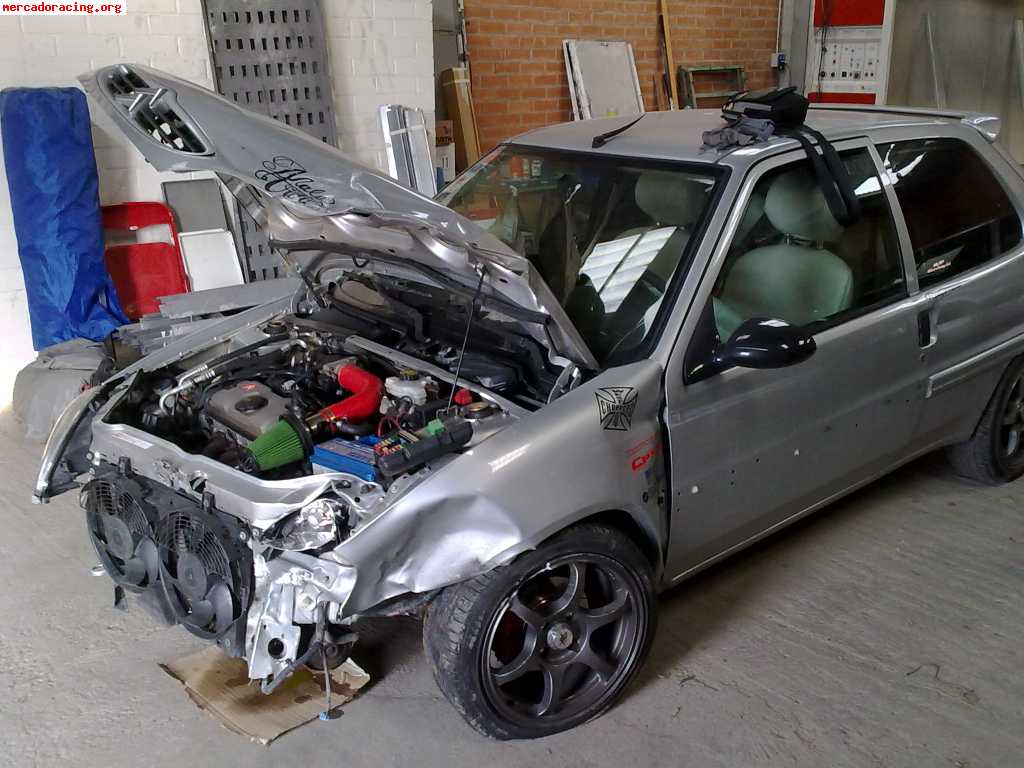 Siniestro y piezas de citroen saxo