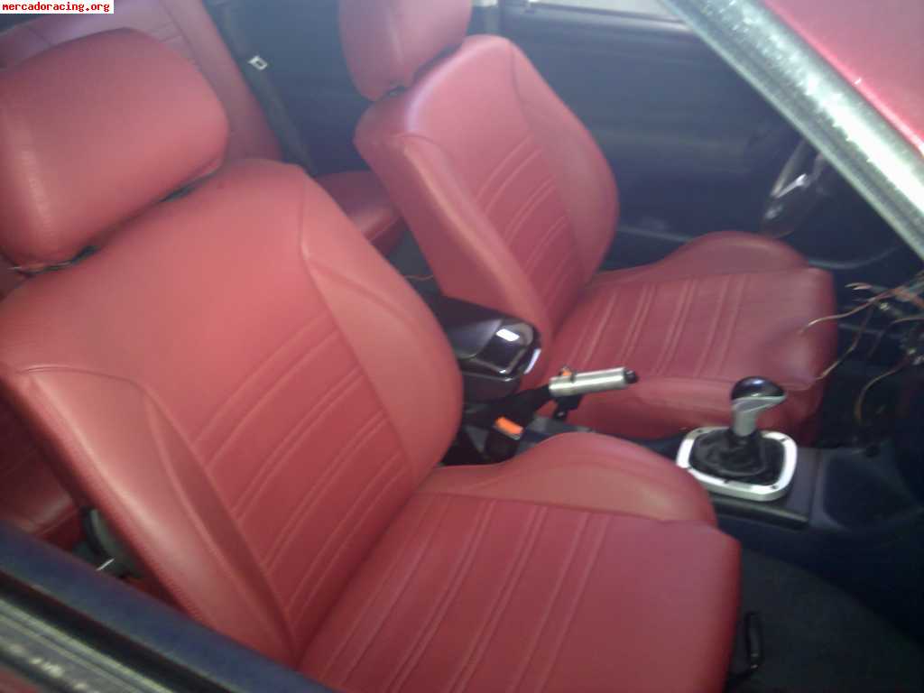 Asientos rojos golf vr6