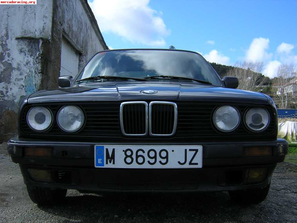 Bmw 320, 6 cilindros gasolina, tres puertas, año 91 negro, t