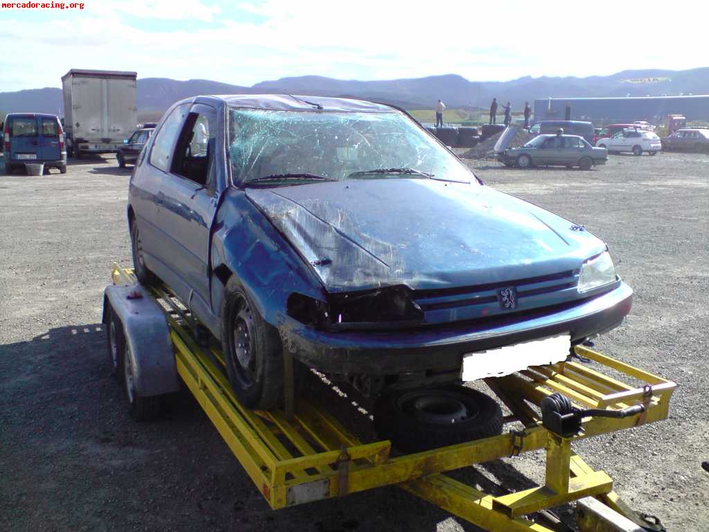 Siniestro peugeot 306 xsi 2.0i 8v 125 cv