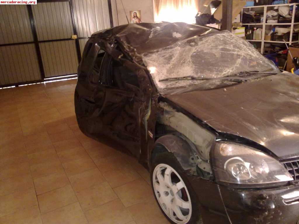 Siniestro clio sport 172cv