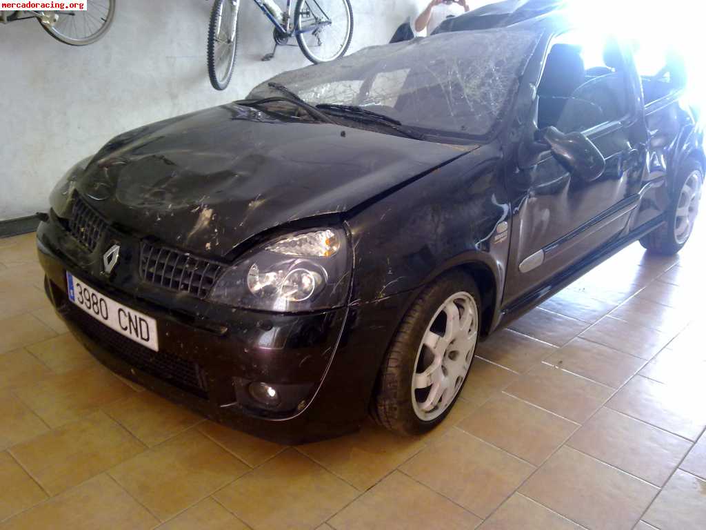 Siniestro clio sport 172cv