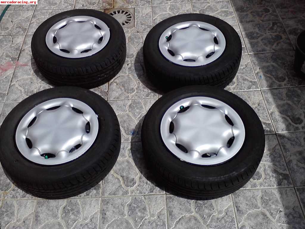 4 neumáticos goodyear   4 llantas