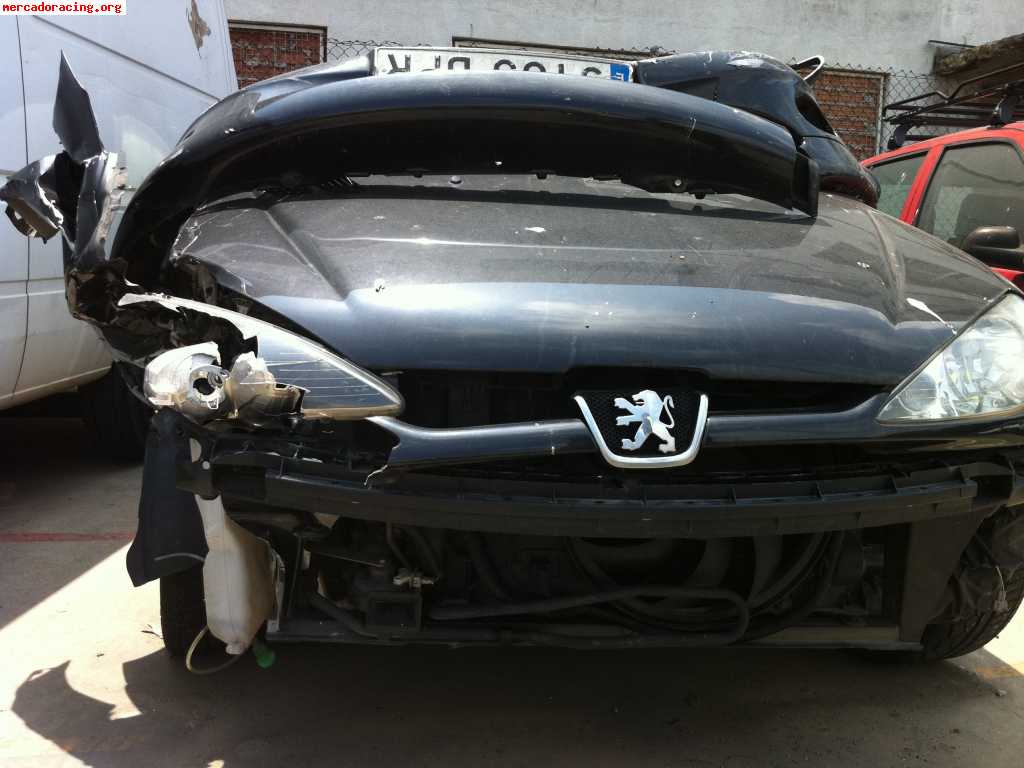 Venta de coche siniestrado peugeot 206 gti