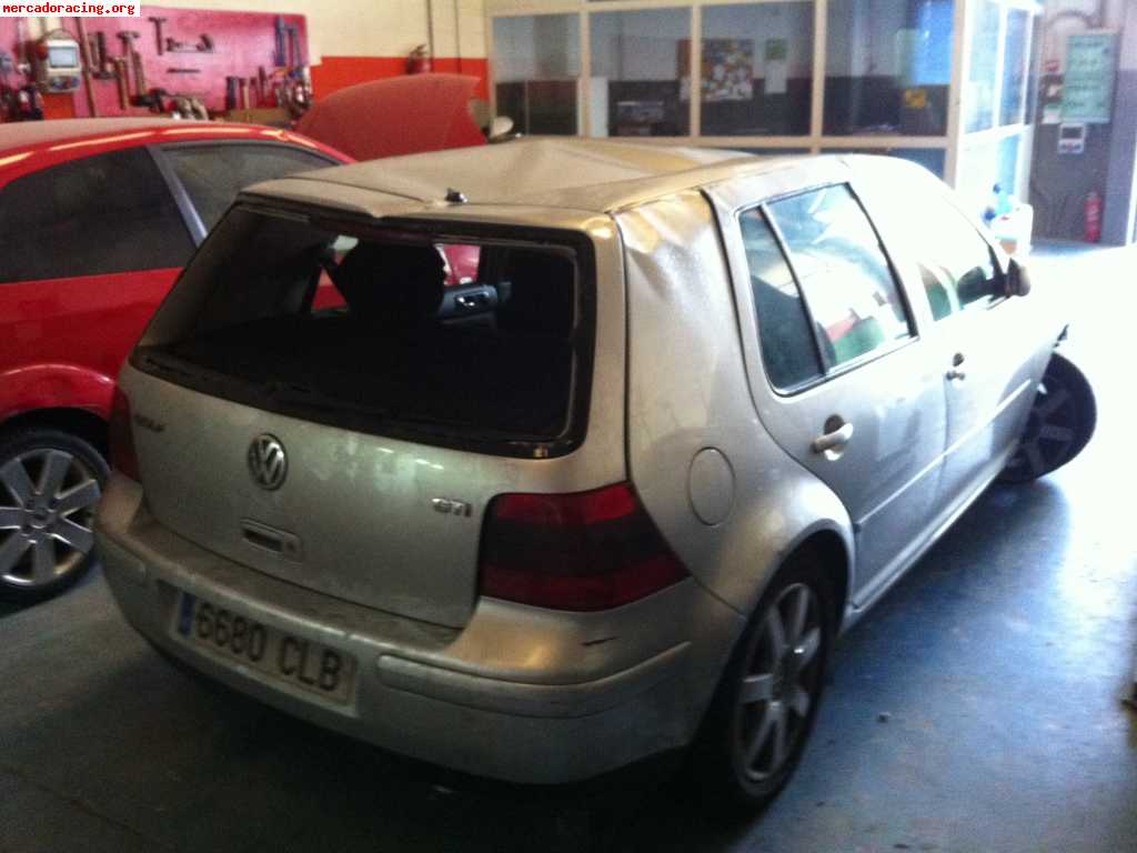 Siniestro golf 1.8t 180cv