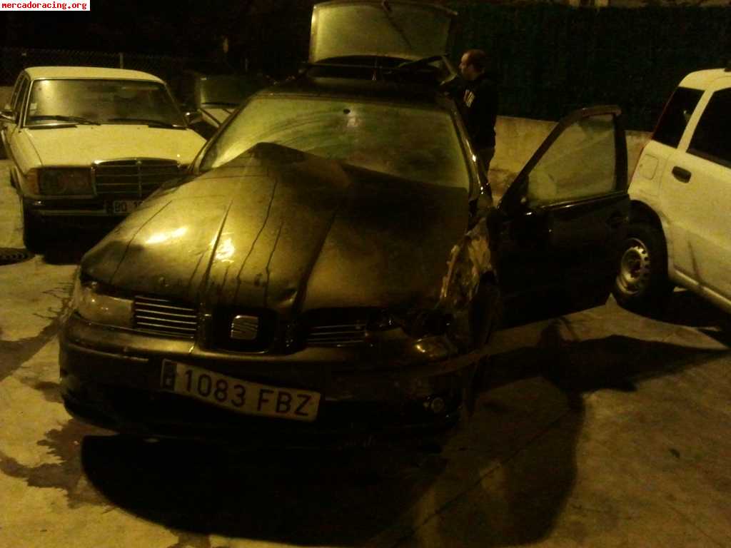 Siniestro seat leon tdi del 2007