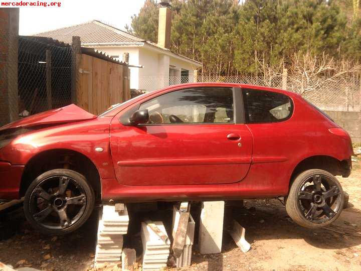 Despiece peugeot 206 gti