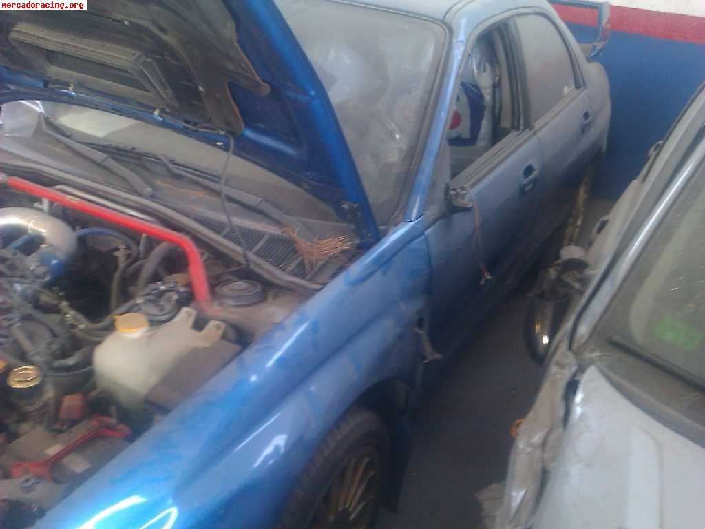 Vendo subaru impreza gx del 2001 accidentado