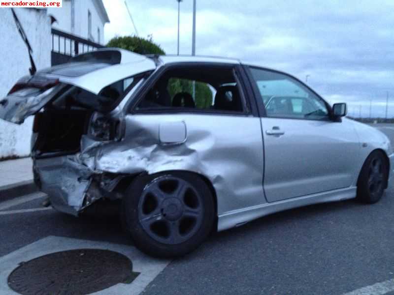 Seat ibiza gttdi 110 con 163000 reales con libro