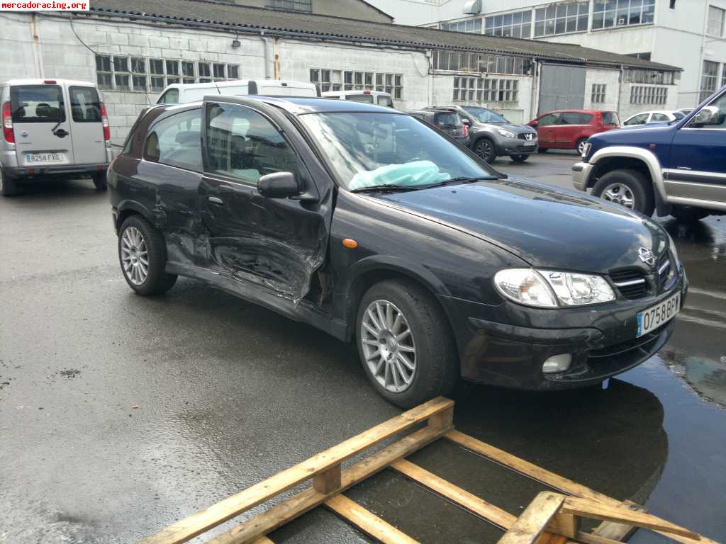 Siniestro de nissan almera 1.8 qg del 2001