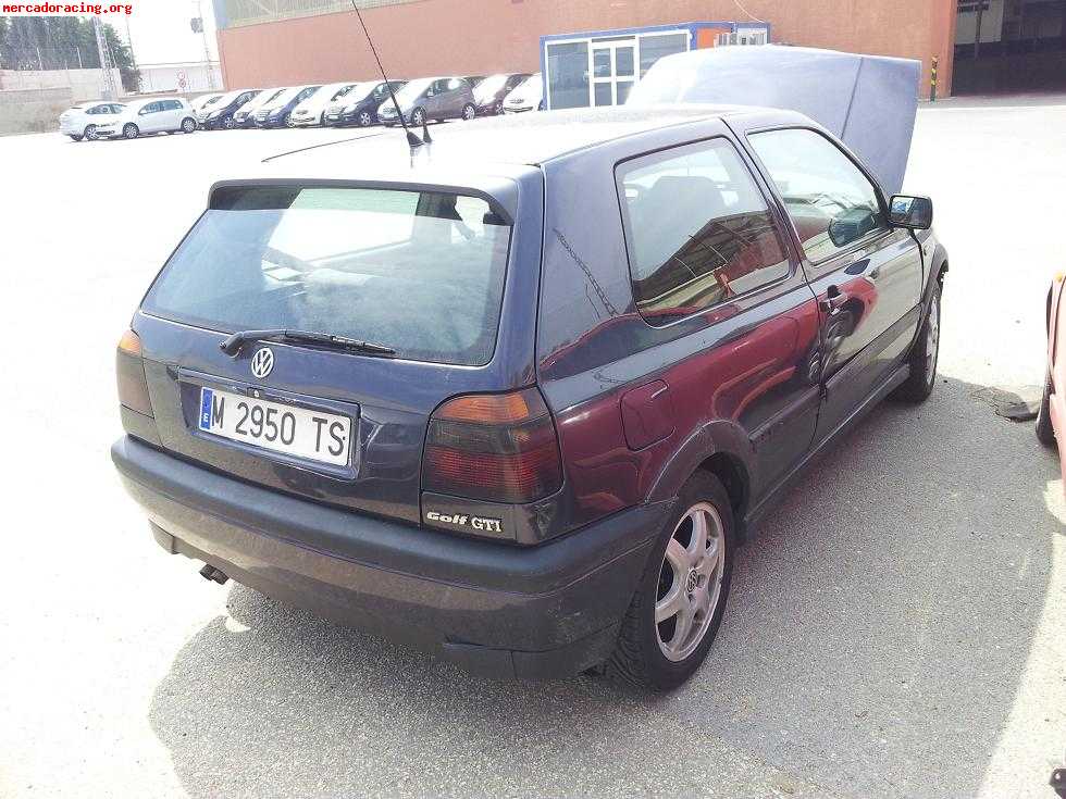 Se vende despiece golf mk3 gti 2.0 16v abf