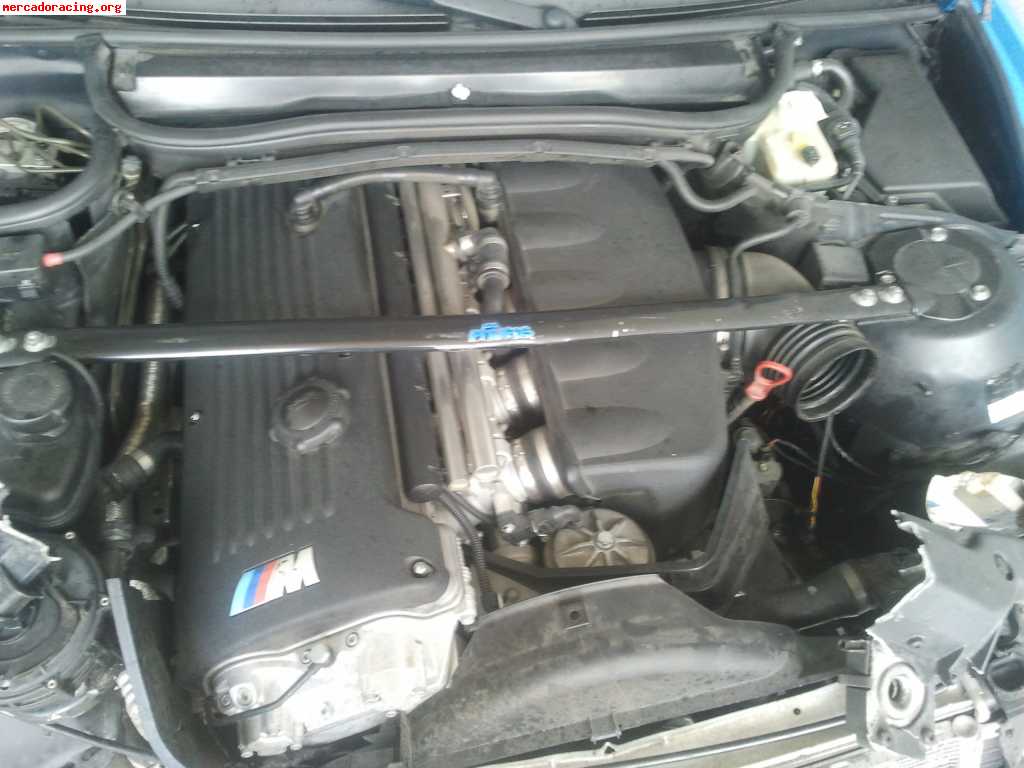 Bmw m3 e46 cabrio con golpe 5000 euros