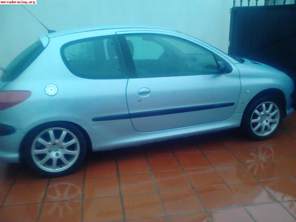 Vendo siniestro 206 gti