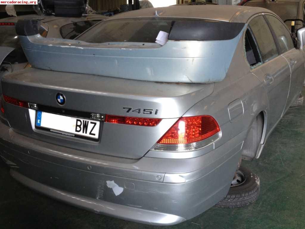 Despiece completo de bmw 745i e65