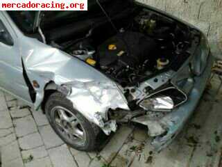 Siniestro megane coupe 1.9dti documentado