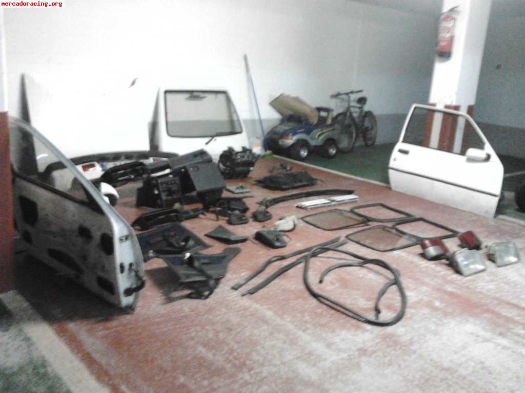 Despiece completo de peugeot 205 1.8d 3 puertas para rallye 