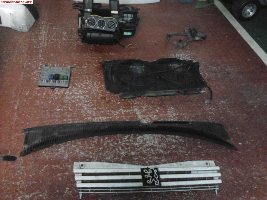 Despiece completo de peugeot 205 1.8d 3 puertas para rallye 