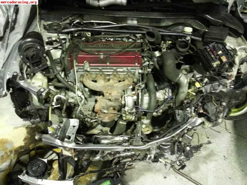 Venta de siniestro mitsubishi lancer evolution viii