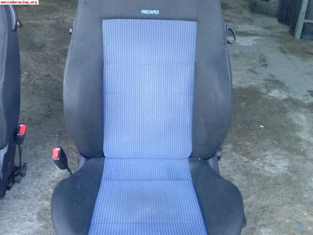 Venta de asientos.recaro de golf mk4 tres y cuatro puertas