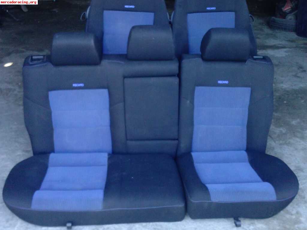 Venta de asientos.recaro de golf mk4 tres y cuatro puertas