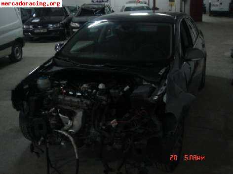 Mg zs coche accidentado