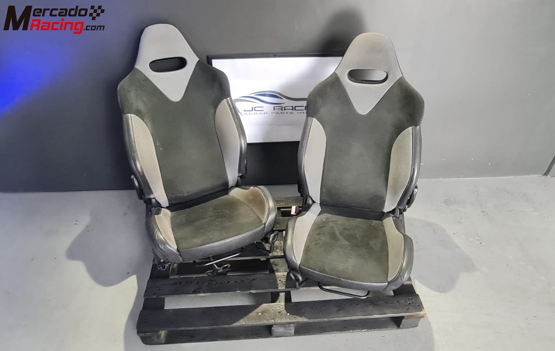 Asientos tipo semibaquets con airbag