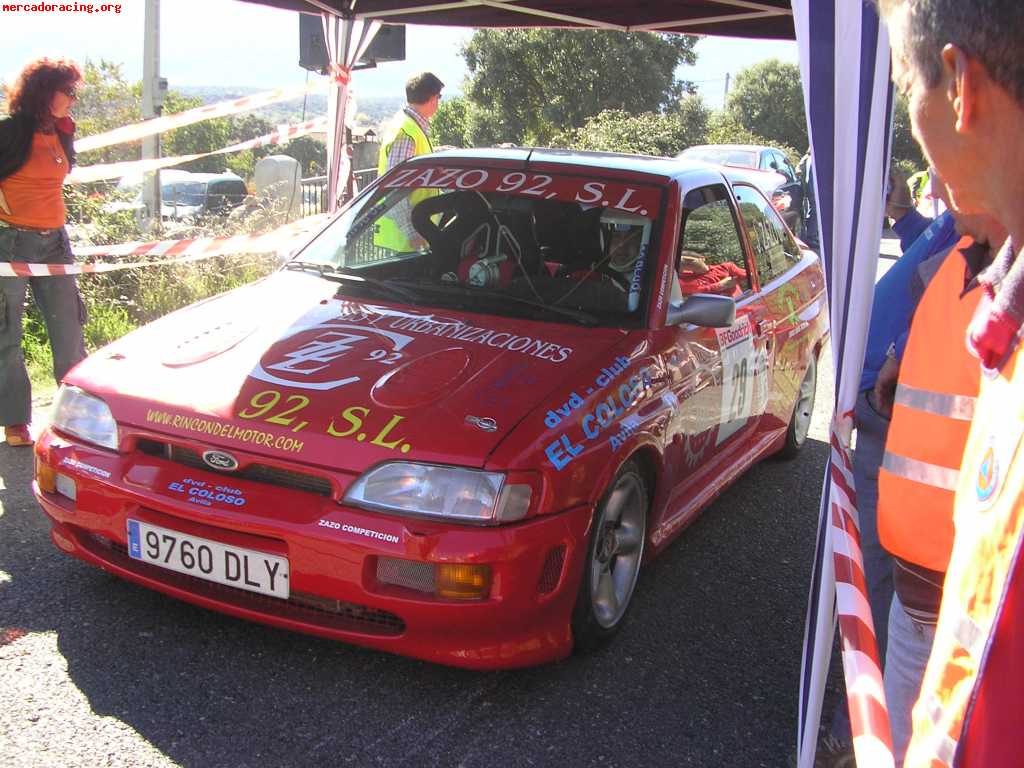 Vendo ford escord rs 2000 turbo gra impecable