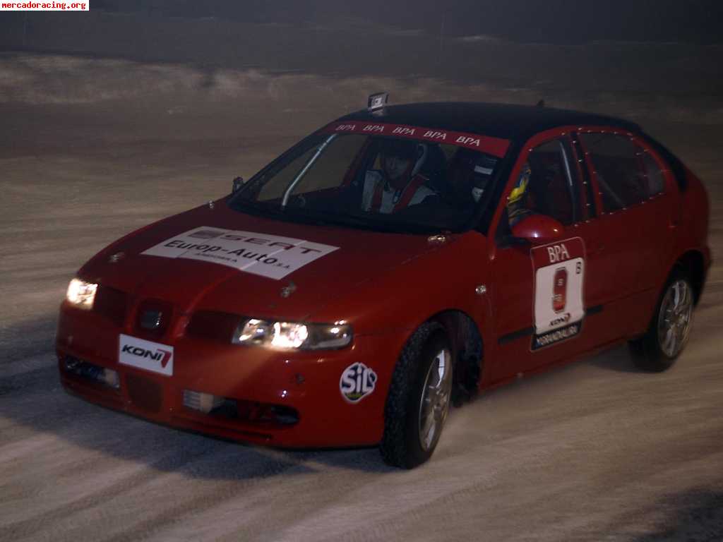 Alquiler de audi s3 / seat leon 4x4 campeonato de hielo, 2º 