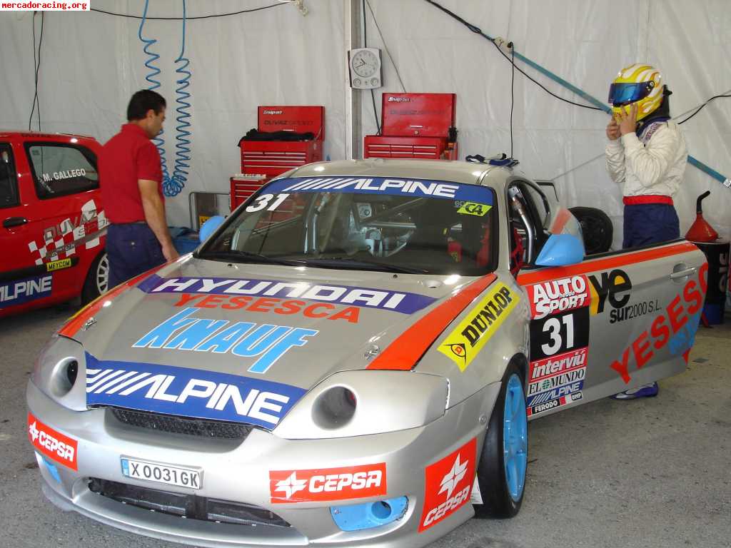 Hyundai coupe copa circuitos