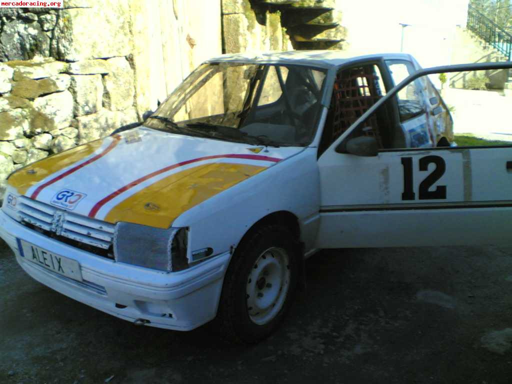 Por cambio de proyecto se vende 205 gti autocross