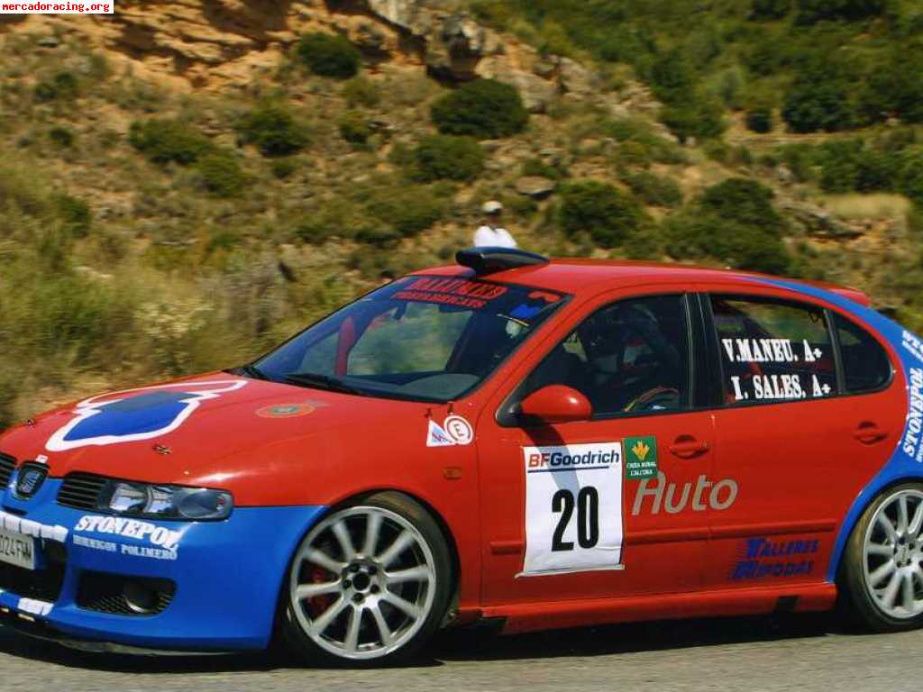 Vendo seat león de rally