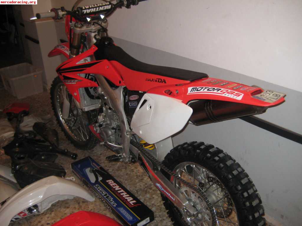 Vendo honda crfx 450-r o cambio por coche de calle o económi