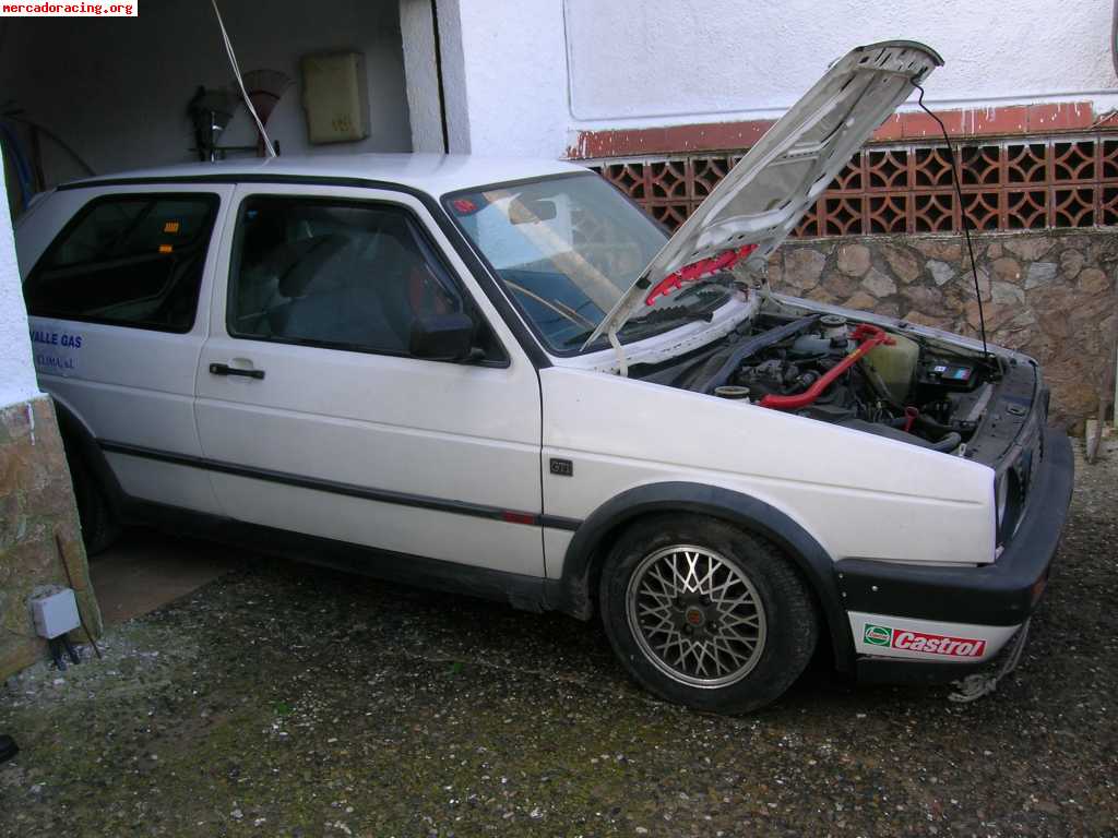 Vendo golf gti ii dado de baja temporal. barras. suspensione