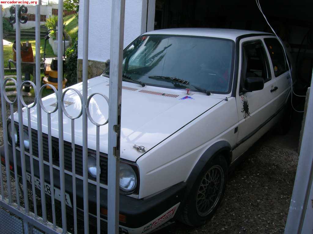 Vendo golf gti ii dado de baja temporal. barras. suspensione