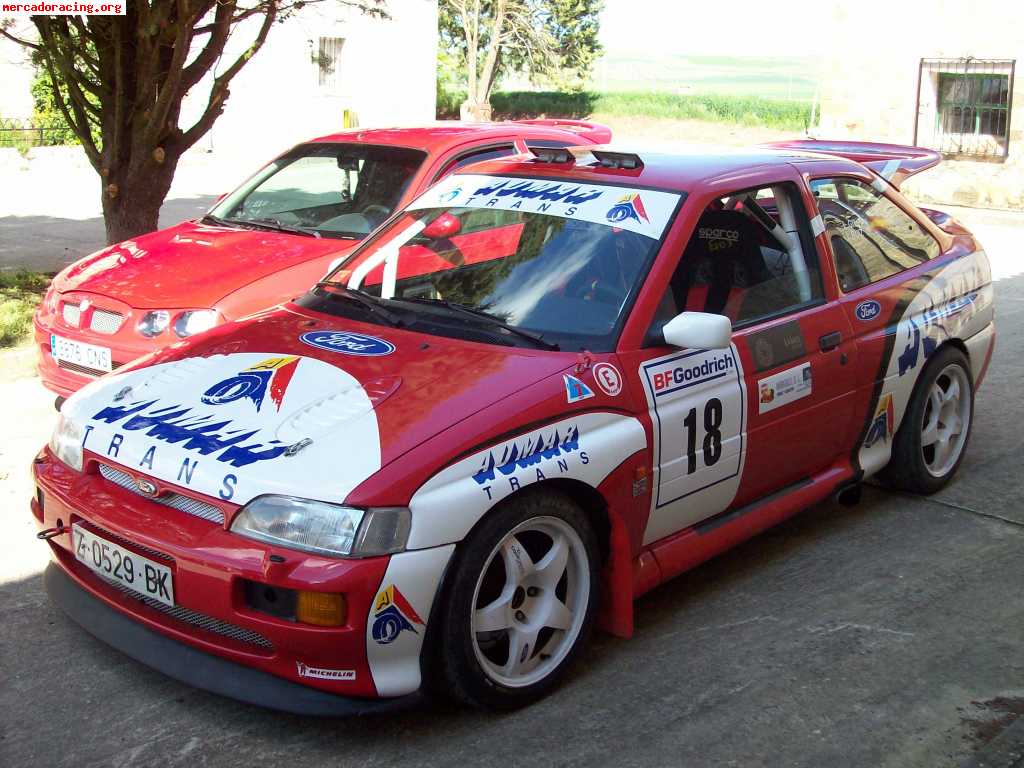 Escort cosworth grupo a,con solo un rallysprint