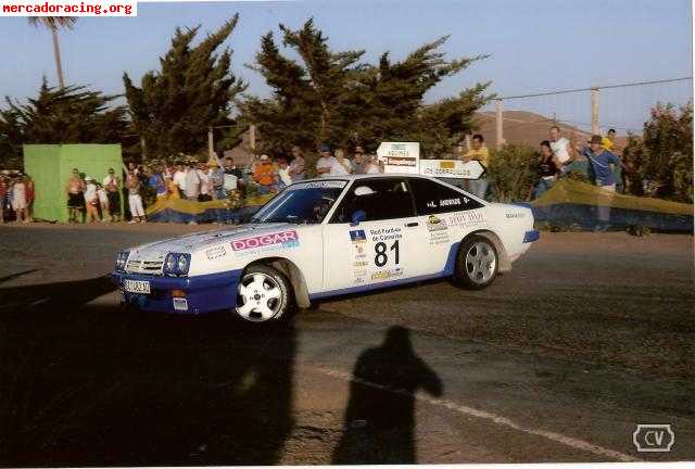 Opel manta competicion rallyes