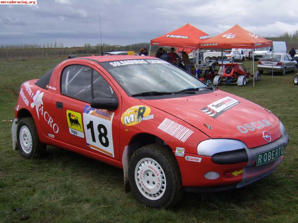 Opel tigra 2.0 16v documentado para autocross