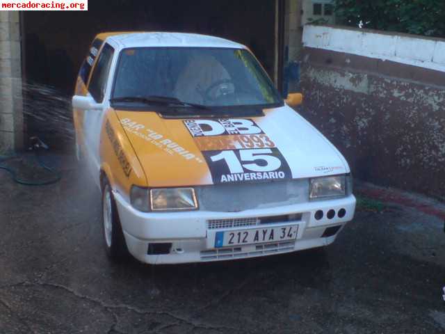 Fiat uno turbo slalon o montaña