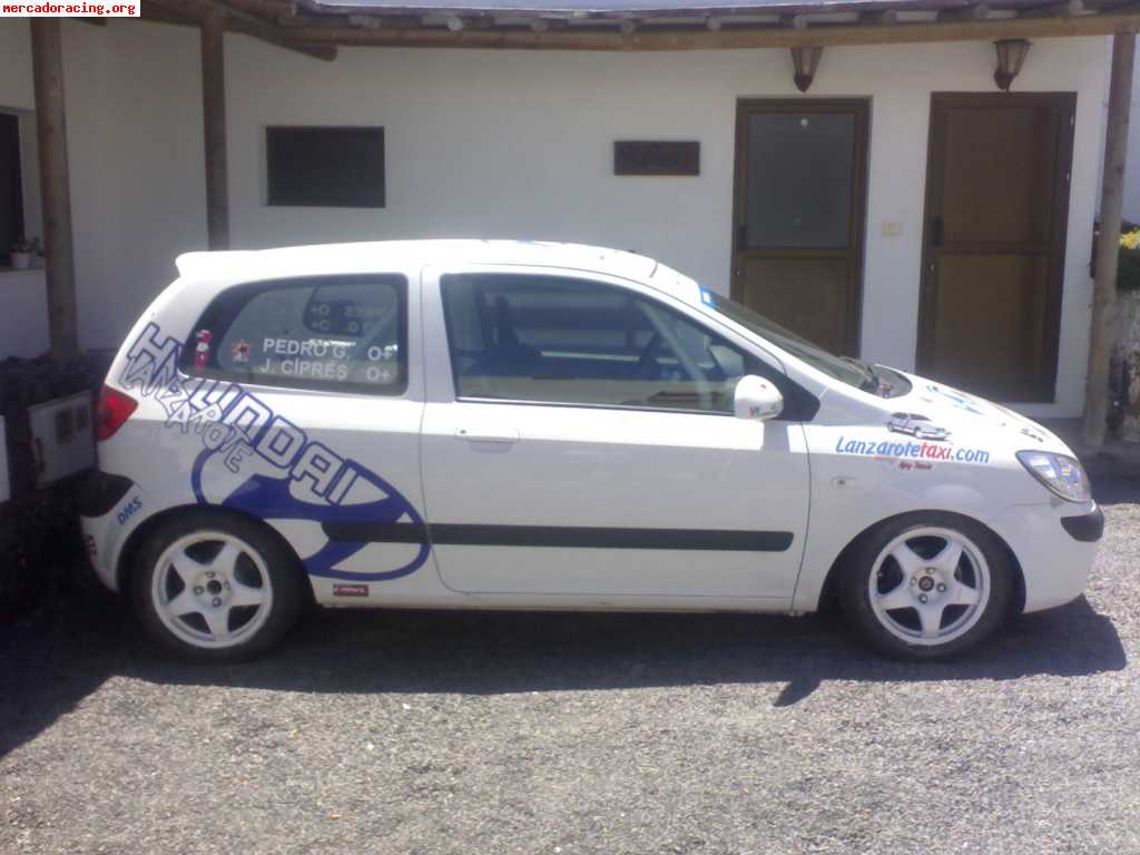 Vendo o alquilo hyundai getz de la copa de rallies de canari