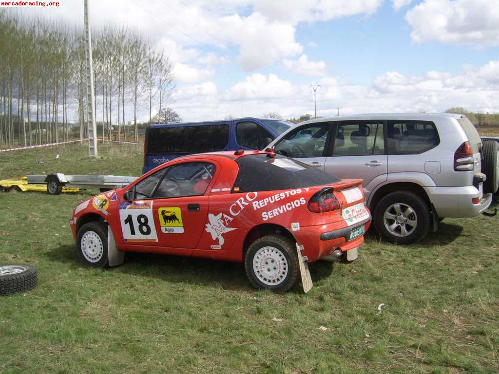 Opel tigra 2.0 16v documentado para autocross