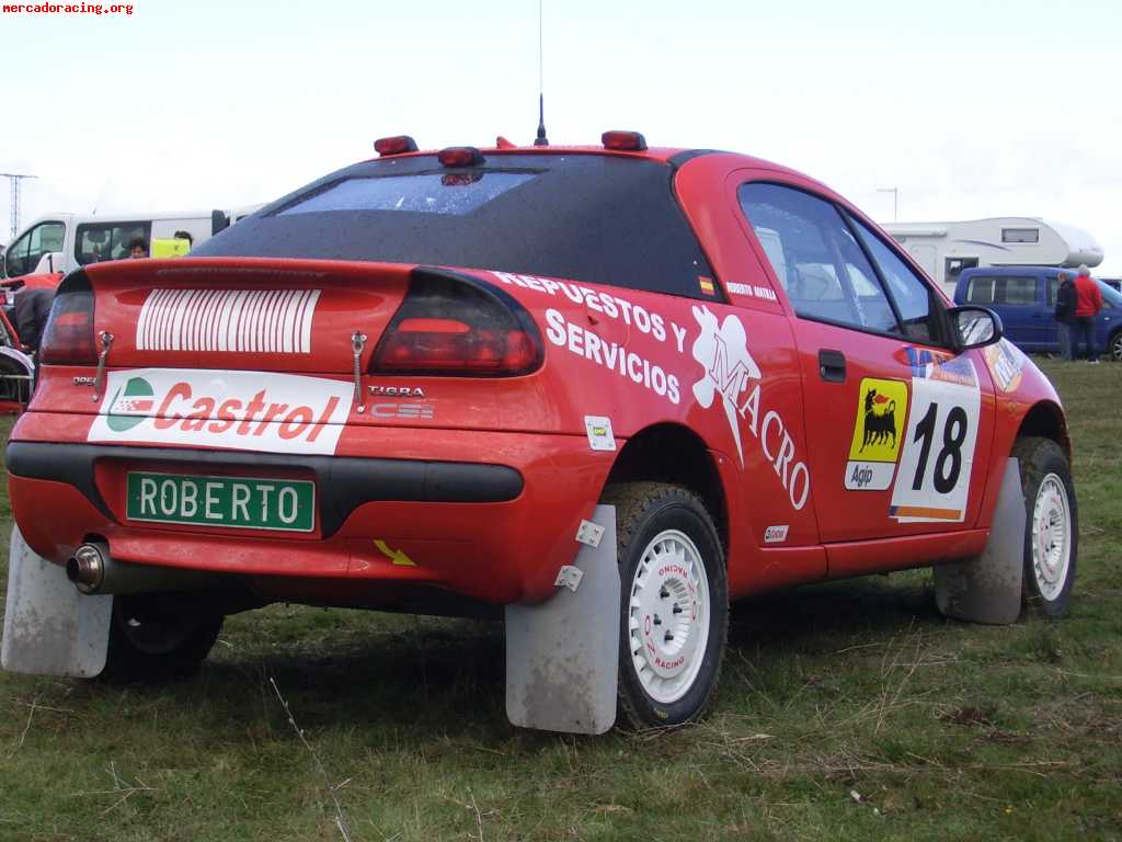 Opel tigra 2.0 16v documentado para autocross