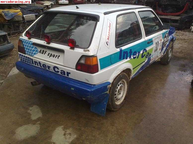 Vw golf ii gti.  motor cupra 160cv, cambio corto... 3.500€