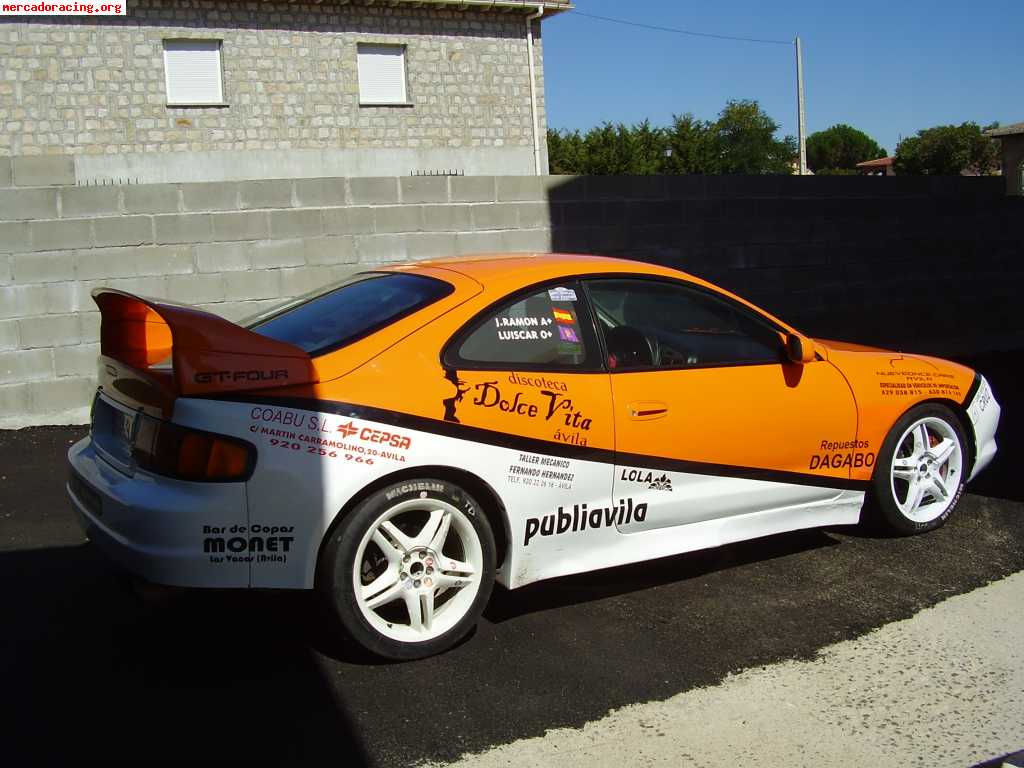 Toyota celica de rallyes. todo homologado. montado en 2007.